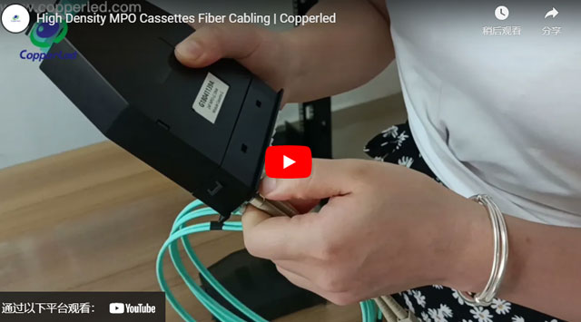 High Density MPO Cassettes Fiber Cabling
