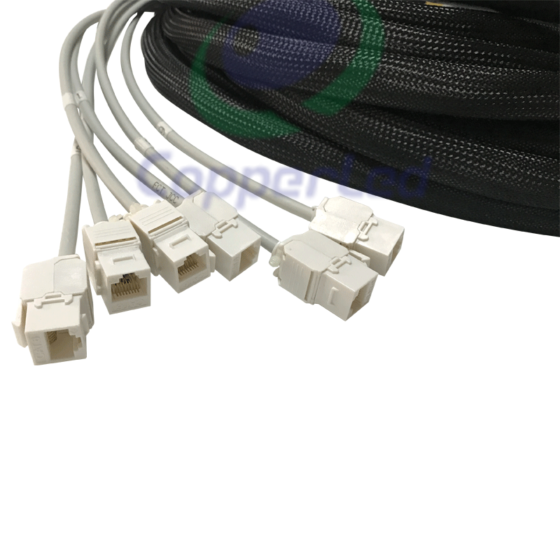 Patch Cord And Cable Assemblies CL-TR-UTPC6GY-5M