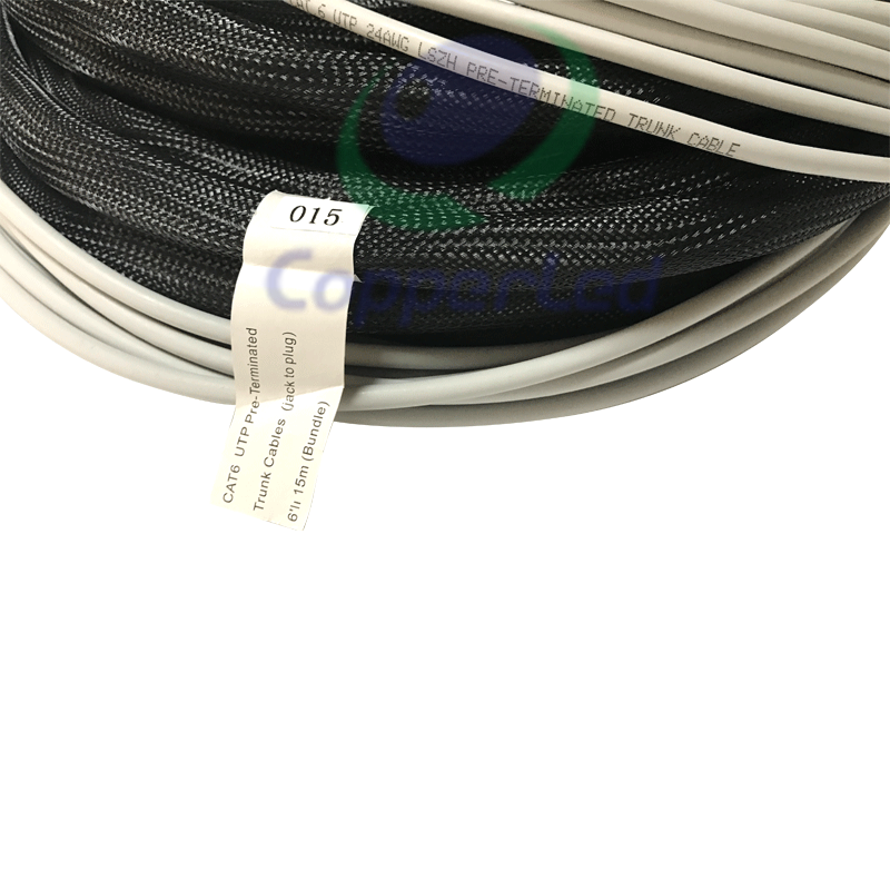 Patch Cord And Cable Assemblies CL-TR-UTPC6GY-5M