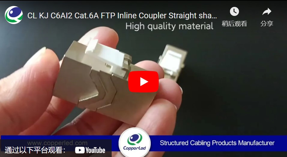 FTP Cat.6A Inline Coulper