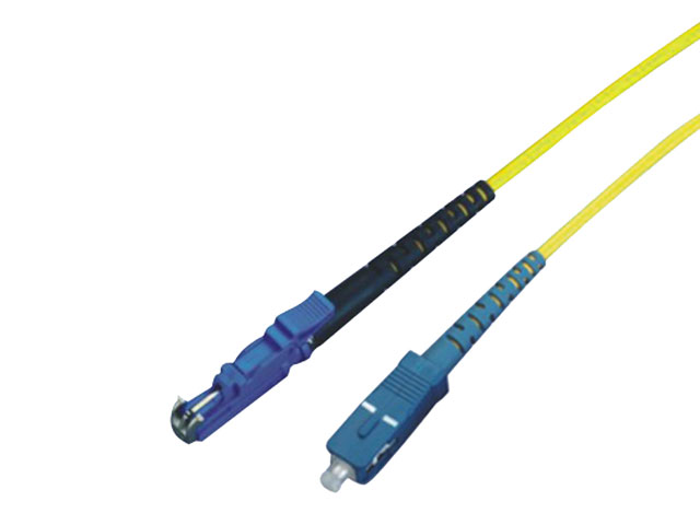 Fiber Optic Patch cord SC/PC-E2000/PC Singlemode Simplex