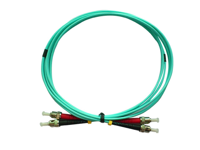 Fiber Optic Patch cord ST-ST MM Duplex OM3 3.0mm 2meter