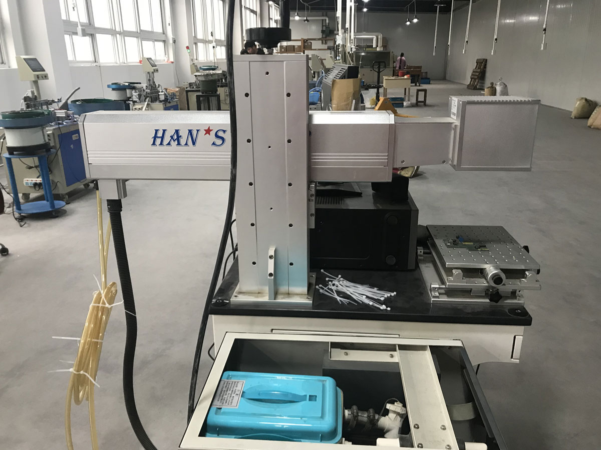 Laser machine for OEM logo printing